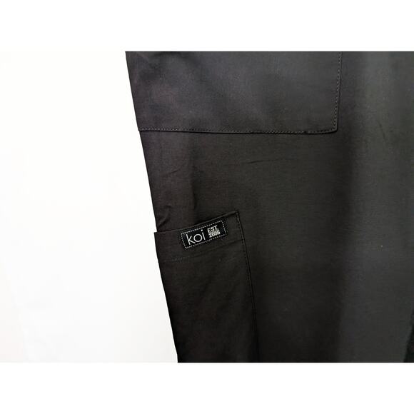 Koi Basics Scrub Pants Black Jane Misses Size XL Tall XLT 737-T-002 New - Picture 3 of 7